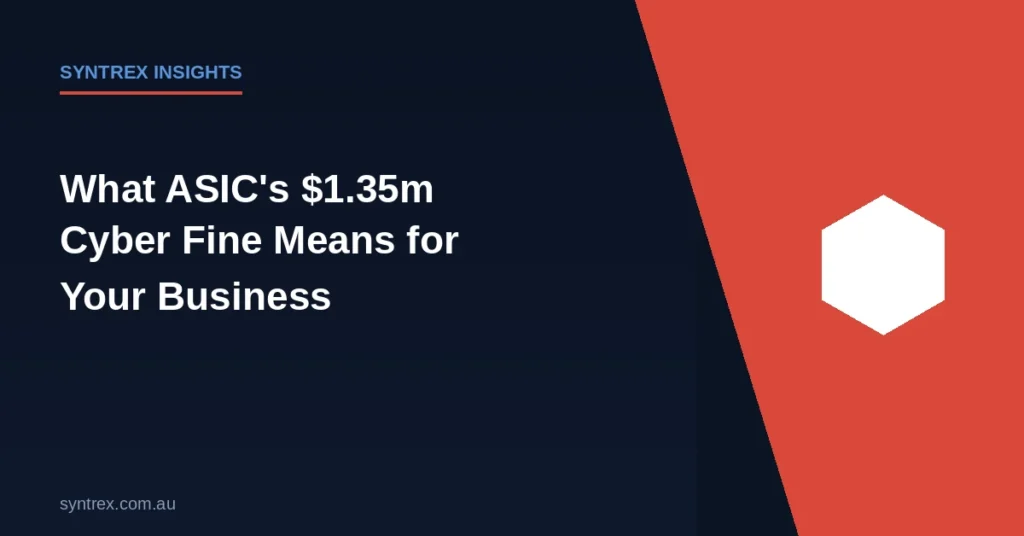 ASIC cyber security penalty against a financial services licensee graphic